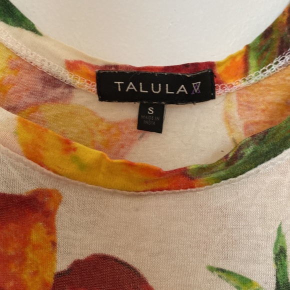 Talula Aritzia fruit crop top - Picture 3 of 5